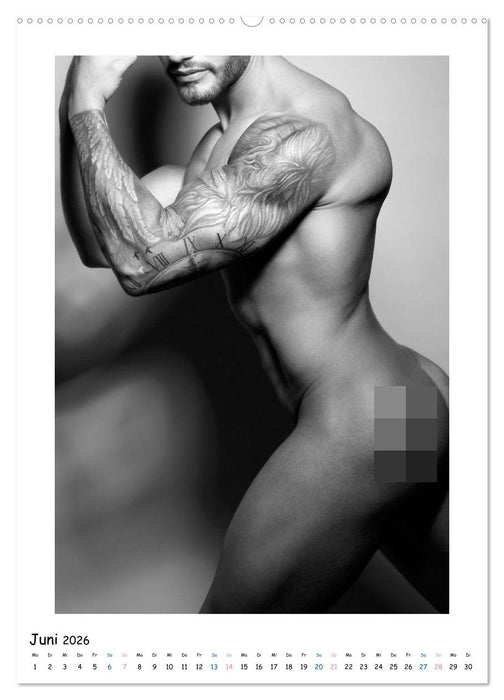 Männer... Skulptur deluxe (CALVENDO Premium Wandkalender 2026)