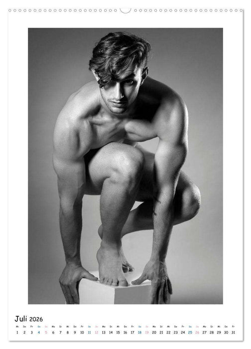 Männer... Skulptur deluxe (CALVENDO Premium Wandkalender 2026)