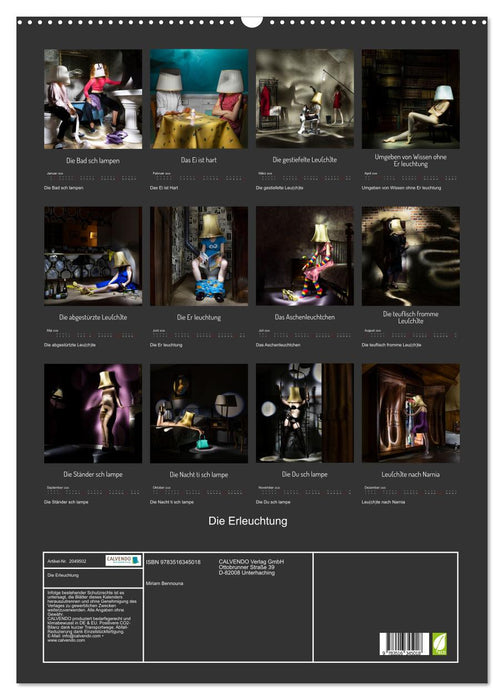 Die Erleuchtung (CALVENDO Wandkalender 2026)