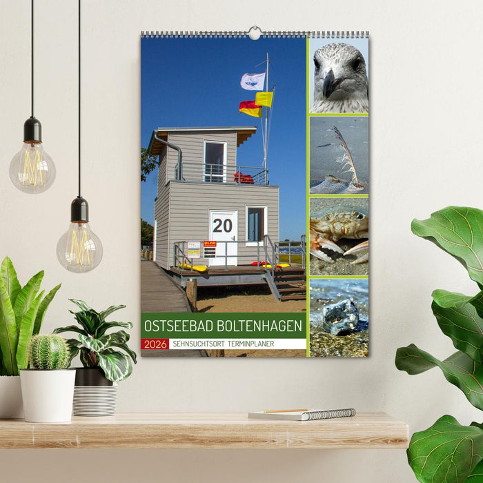 Sehnsuchtsort Ostseebad Boltenhagen (CALVENDO Wandkalender 2026)