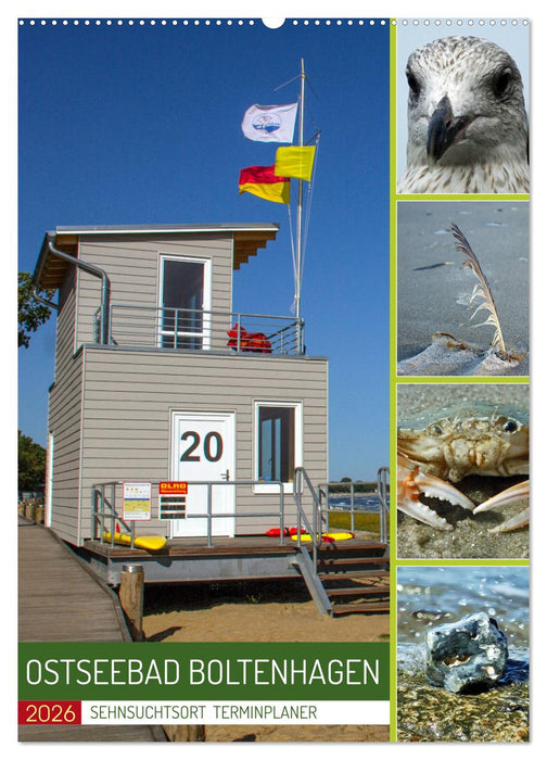 Sehnsuchtsort Ostseebad Boltenhagen (CALVENDO Wandkalender 2026)