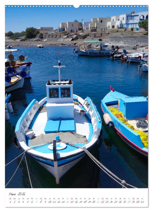 Santorini im Focus (CALVENDO Premium Wandkalender 2026)