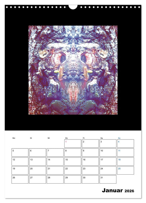 Nature's Faces (CALVENDO Wandkalender 2026)