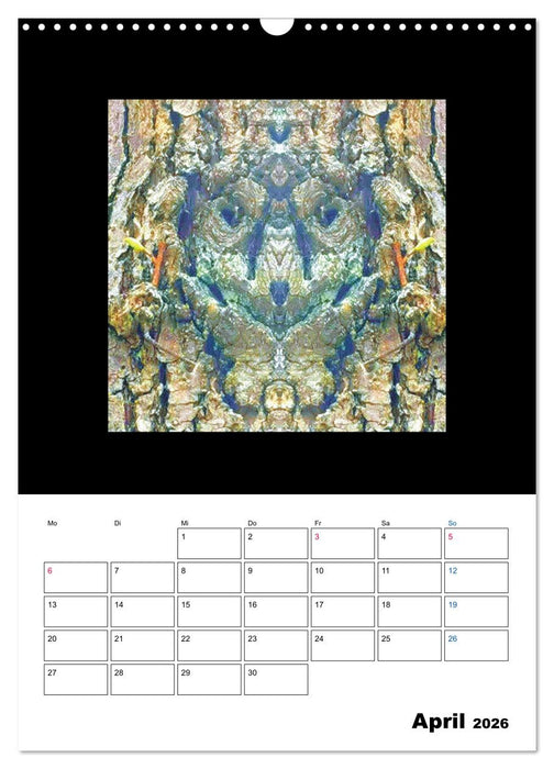 Nature's Faces (CALVENDO Wandkalender 2026)