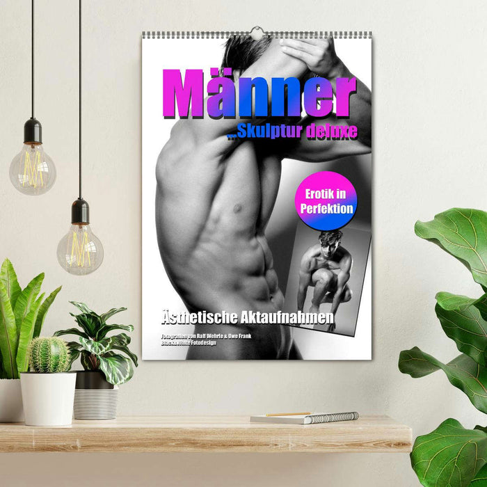 Männer... Skulptur deluxe (CALVENDO Wandkalender 2026)