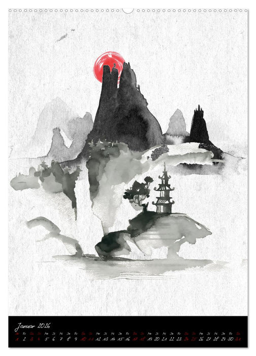 Stimmungsvolles Japan (CALVENDO Wandkalender 2026)