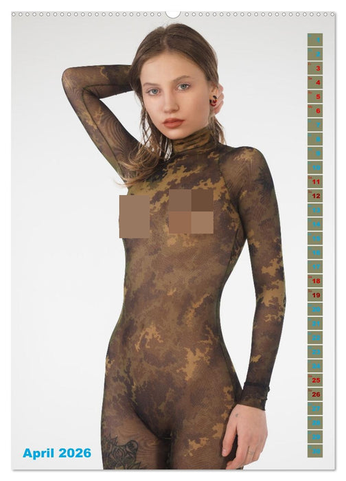 Living Doll - Fetish Flexi Girls (CALVENDO Premium Wandkalender 2026)