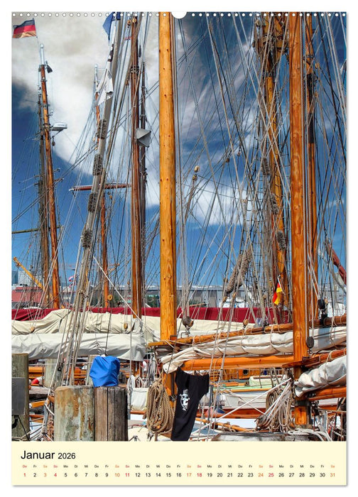 Flensburg - so bezaubernd (CALVENDO Wandkalender 2026)