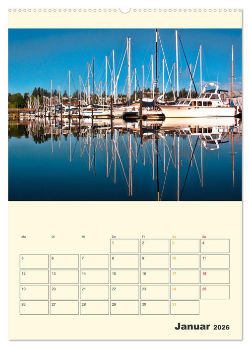 Segeln bis zum Horizont (CALVENDO Premium Wandkalender 2026)