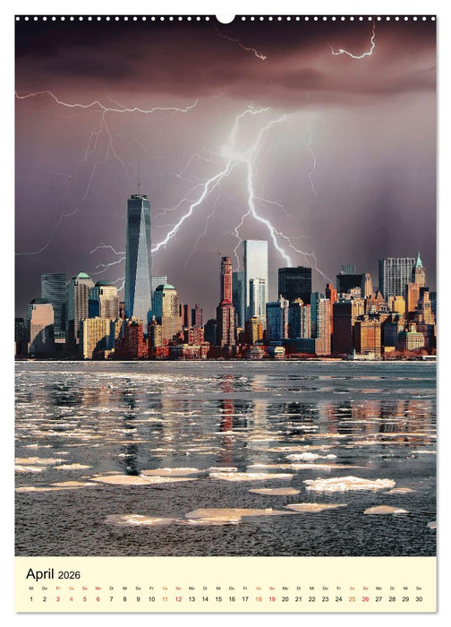 Metropolen im Blitzlicht (CALVENDO Wandkalender 2026)