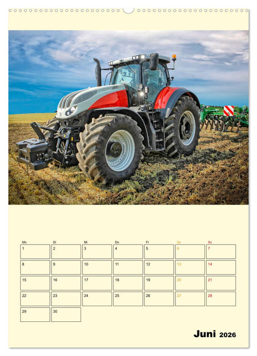 Traktor Giganten (CALVENDO Premium Wandkalender 2026)