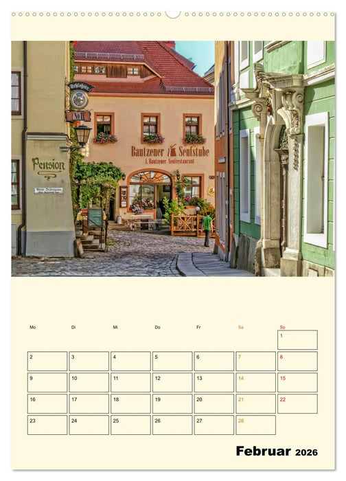 Mein Sachsen (CALVENDO Premium Wandkalender 2026)