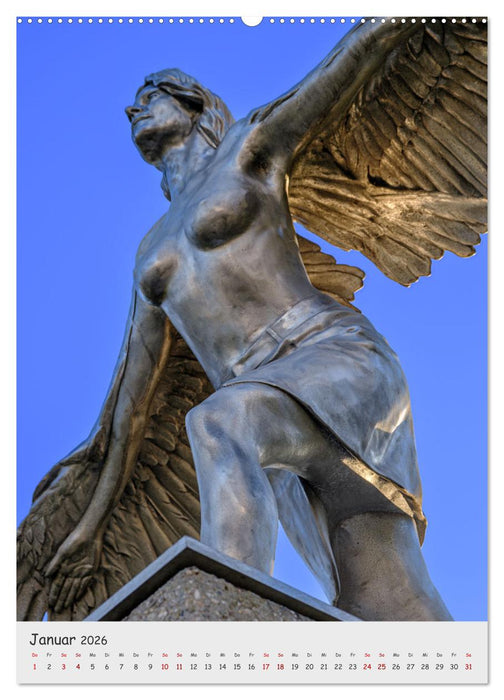 Kunst an Emscher und Kanal (CALVENDO Premium Wandkalender 2026)