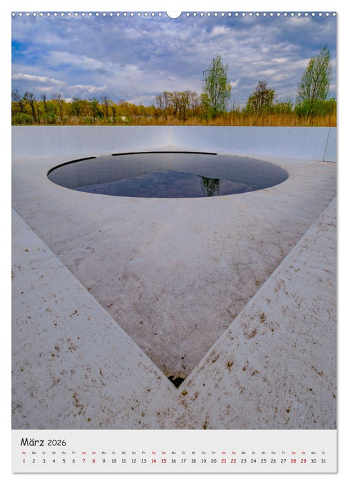 Kunst an Emscher und Kanal (CALVENDO Premium Wandkalender 2026)