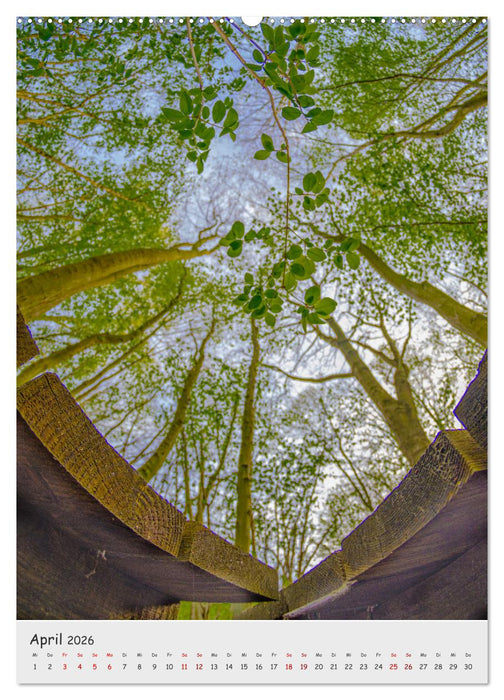 Kunst an Emscher und Kanal (CALVENDO Premium Wandkalender 2026)