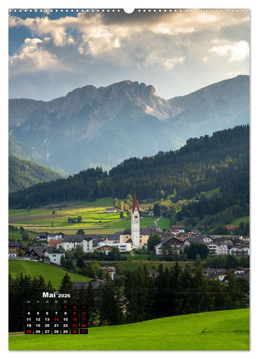 Südtirol, das Wanderparadies (CALVENDO Premium Wandkalender 2026)