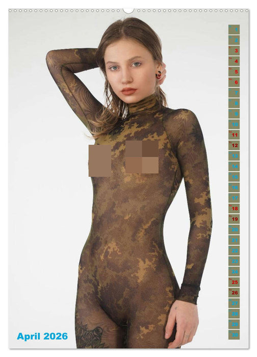 Living Doll - Fetish Flexi Girls (CALVENDO Wandkalender 2026)