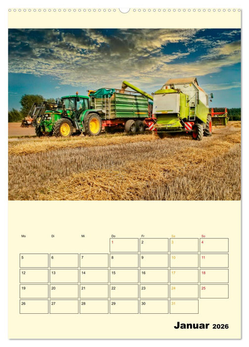 Landwirtschaft - digital in die Zukunft (CALVENDO Premium Wandkalender 2026)