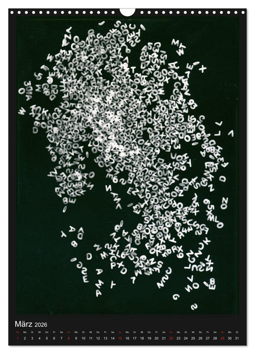 Anton Stankowski Fotogramme (CALVENDO Wandkalender 2026)