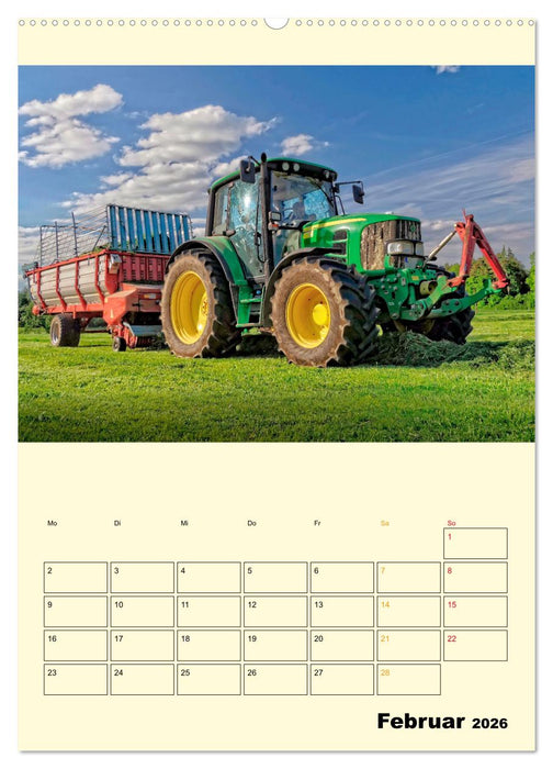 Traktor Giganten (CALVENDO Wandkalender 2026)