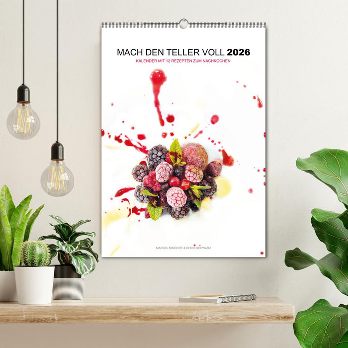 Mach den Teller voll 2026 (CALVENDO Wandkalender 2026)