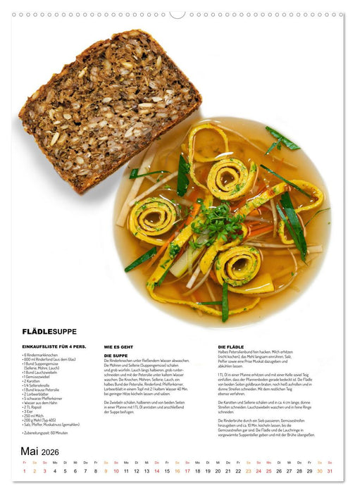 Mach den Teller voll 2026 (CALVENDO Wandkalender 2026)