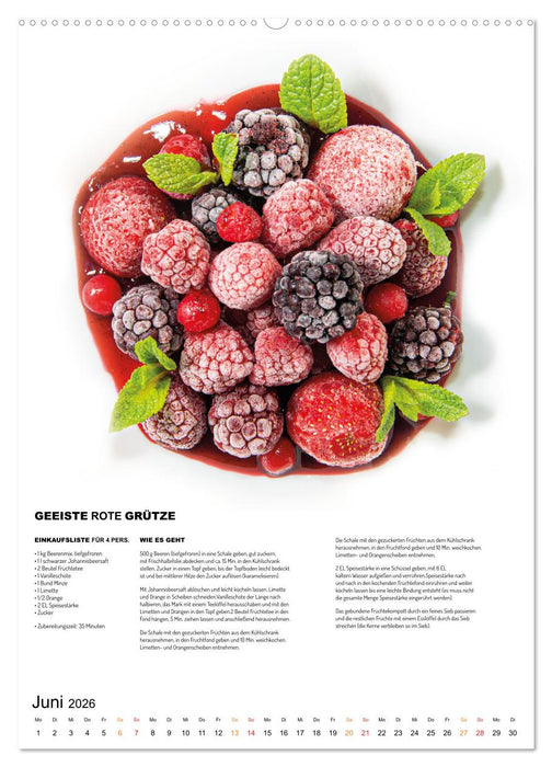Mach den Teller voll 2026 (CALVENDO Wandkalender 2026)