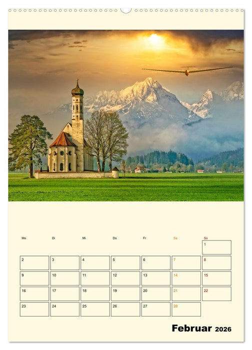 Segelfliegen - dem Himmel ganz nah (CALVENDO Wandkalender 2026)