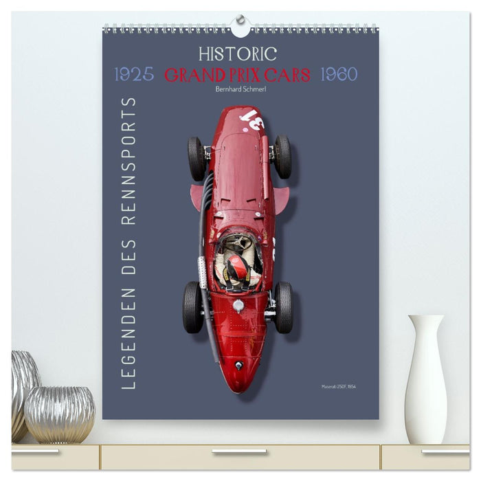 Legenden des Rennsports, Historic Grand Prix Cars 1925-1960 (CALVENDO Premium Wandkalender 2026)