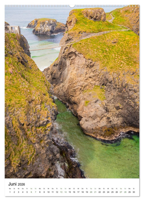 Nordirland - Landschaft, die beeindruckt (CALVENDO Premium Wandkalender 2026)