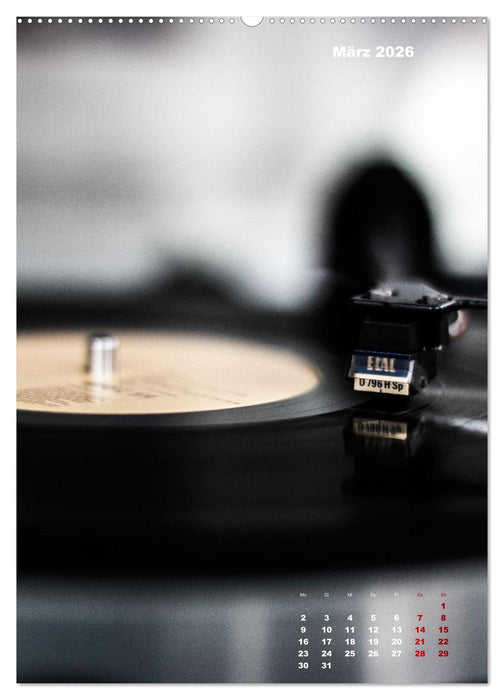 Der Klang von Musik (CALVENDO Premium Wandkalender 2026)
