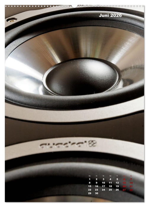 Der Klang von Musik (CALVENDO Premium Wandkalender 2026)