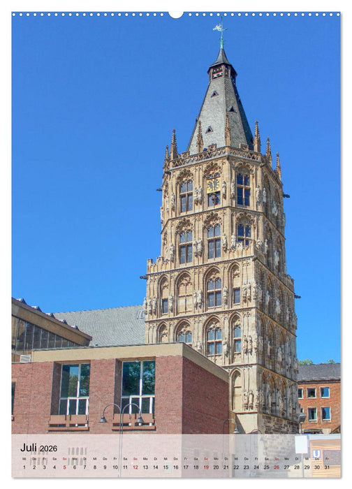Geschichtsträchtiges Köln (CALVENDO Premium Wandkalender 2026)