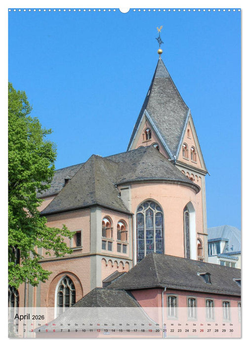 Kirchen in Köln - Highlights und Geheimtipps (CALVENDO Premium Wandkalender 2026)