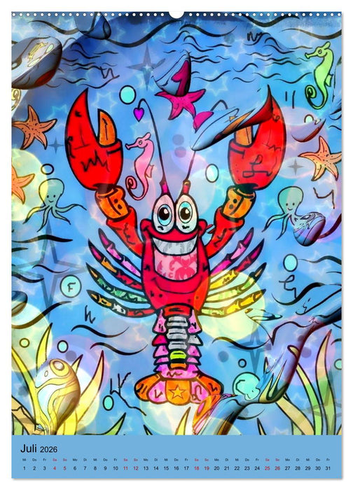 Jeder Stern ein Zeichen (CALVENDO Premium Wandkalender 2026)