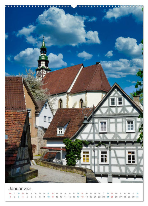 Waiblingen im Fokus (CALVENDO Premium Wandkalender 2026)