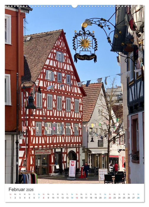 Waiblingen im Fokus (CALVENDO Premium Wandkalender 2026)