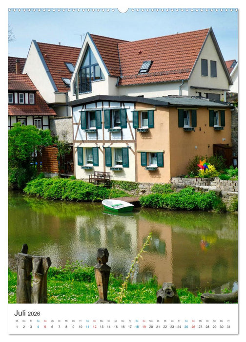 Waiblingen im Fokus (CALVENDO Premium Wandkalender 2026)