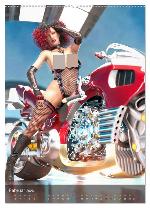 Science Fiction Pin Ups (CALVENDO Wandkalender 2026)