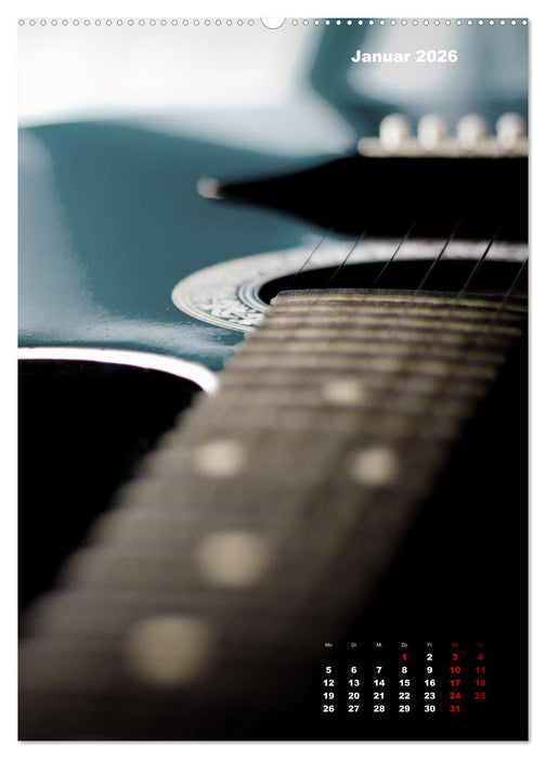 Der Klang von Musik (CALVENDO Wandkalender 2026)
