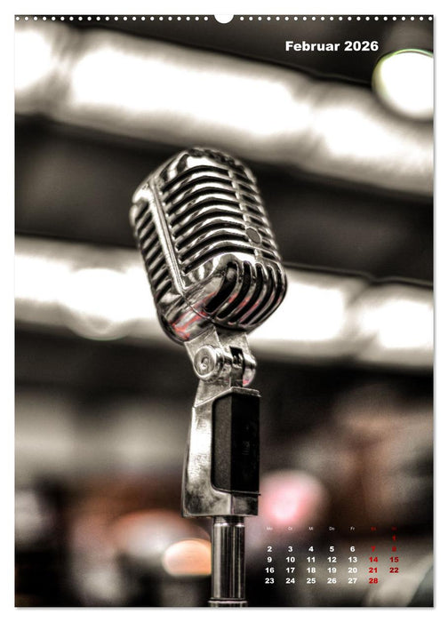 Der Klang von Musik (CALVENDO Wandkalender 2026)