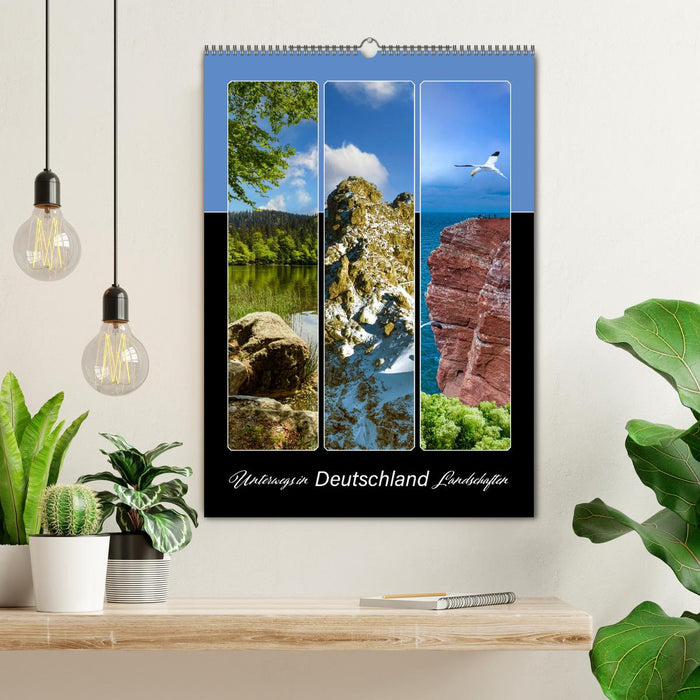 Unterwegs in Deutschland Landschaften (CALVENDO Wandkalender 2026)