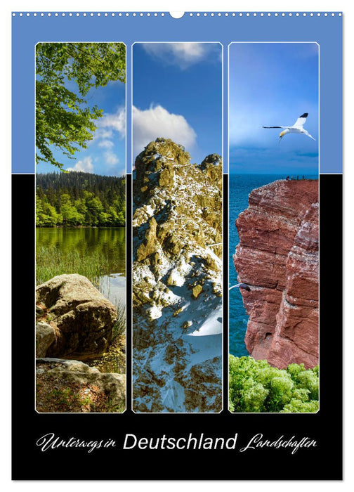 Unterwegs in Deutschland Landschaften (CALVENDO Wandkalender 2026)