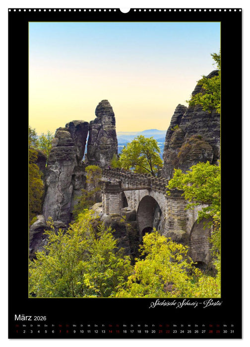 Unterwegs in Deutschland Landschaften (CALVENDO Wandkalender 2026)