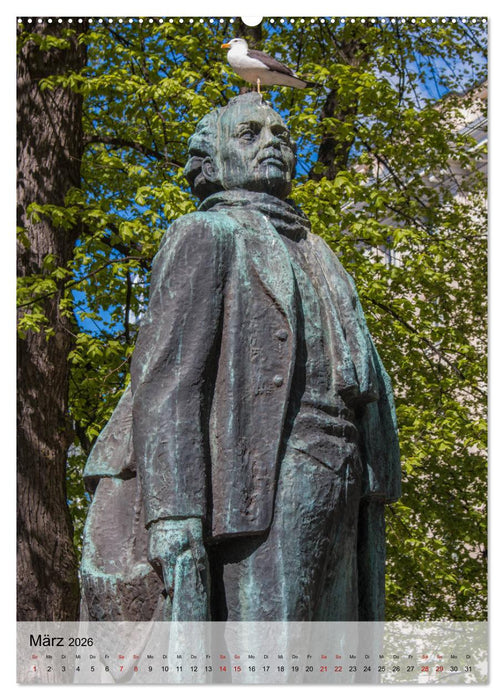 Helsinki - Sehenswürdigkeiten (CALVENDO Premium Wandkalender 2026)