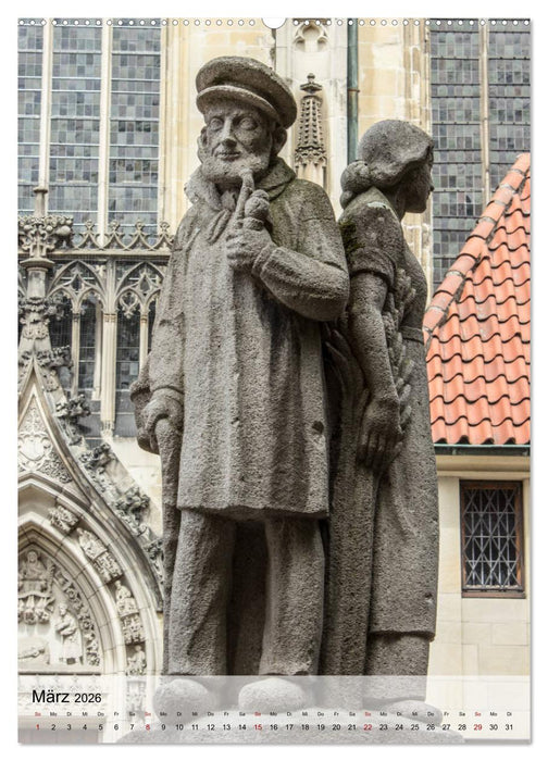 Historisches Münster (CALVENDO Wandkalender 2026)