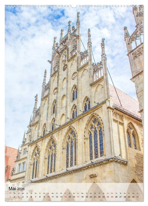 Historisches Münster (CALVENDO Wandkalender 2026)