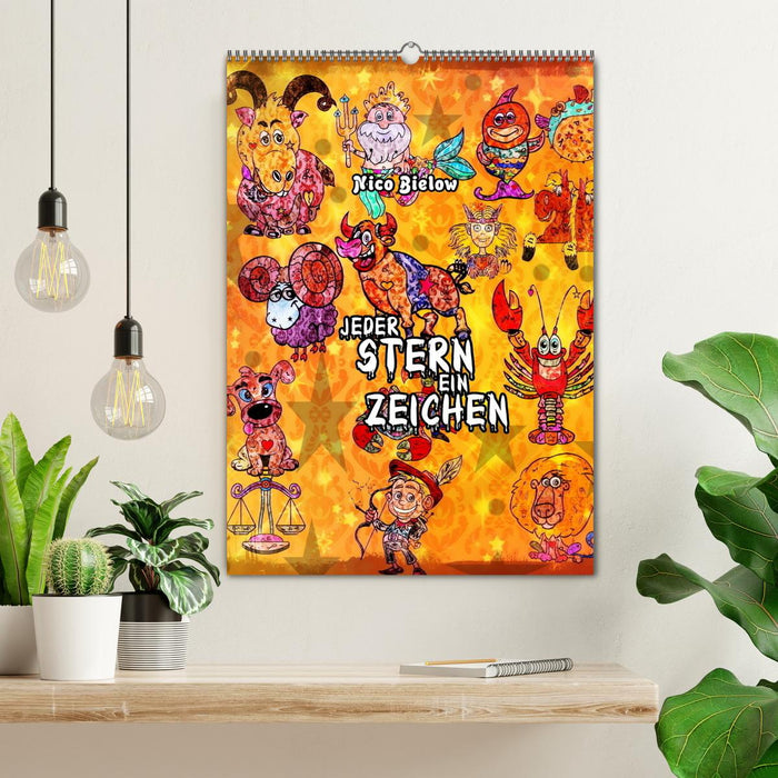 Jeder Stern ein Zeichen (CALVENDO Wandkalender 2026)