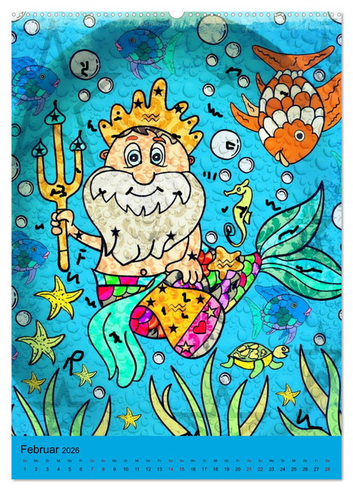 Jeder Stern ein Zeichen (CALVENDO Wandkalender 2026)