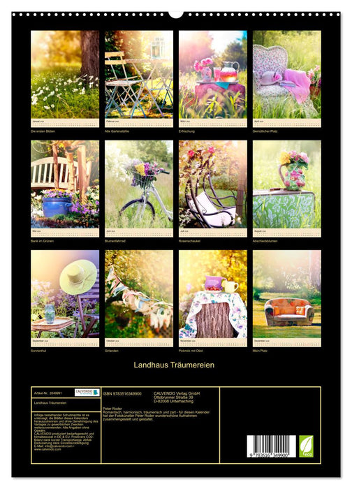 Landhaus Träumereien (CALVENDO Premium Wandkalender 2026)